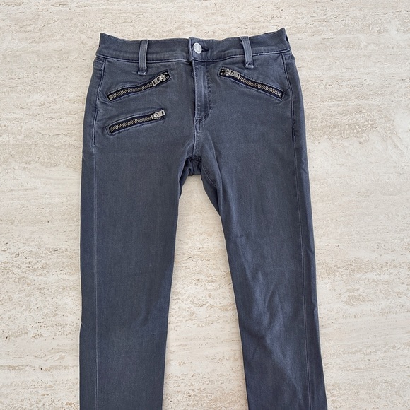 Rag & Bone Gray Zipper Skinny Jeans sz 25 - Picture 2 of 4